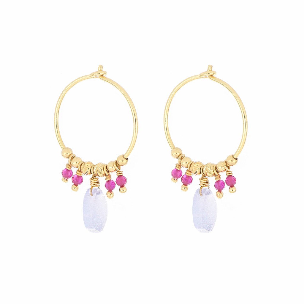 Coppia orecchini Maman et Sophie ORGCC0CA argento 925 dorato - MAMAN ET SOPHIE