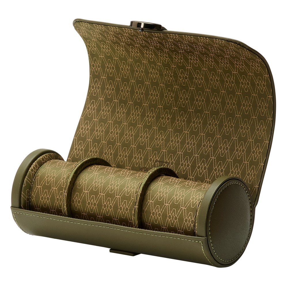 Rotolo per orologi triplo - Oliva - WOLF