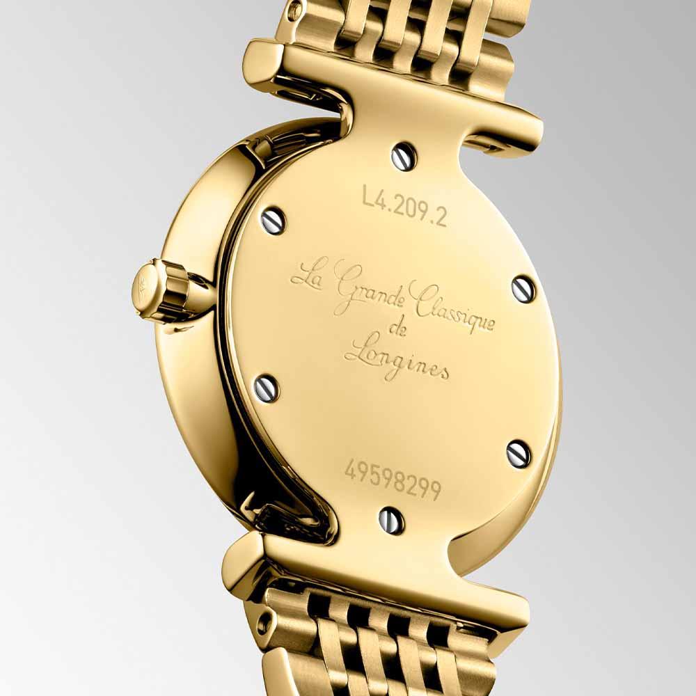  Longines La Grande Classique L4.209.2.37.8 Al Quarzo 24 mm - LONGINES