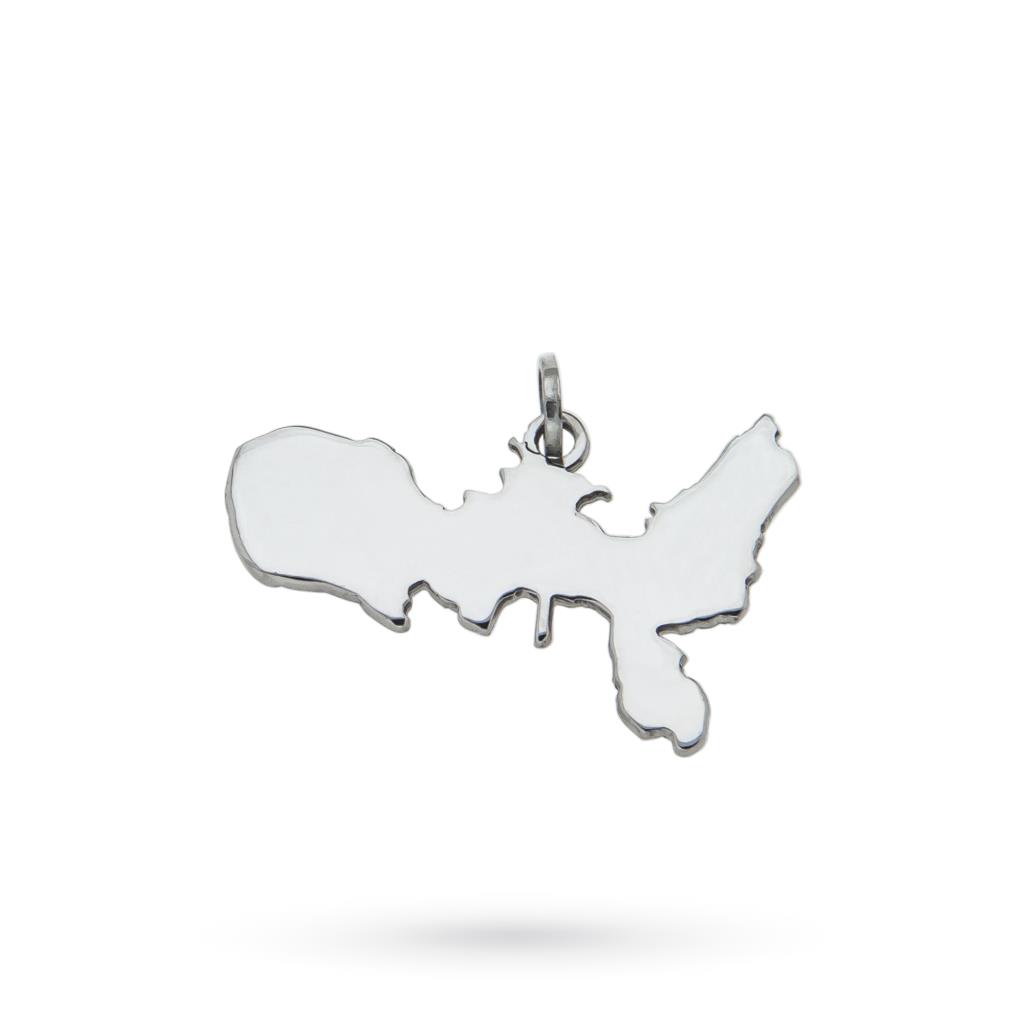 Ciondolo Isola d'Elba in argento 925 - CICALA