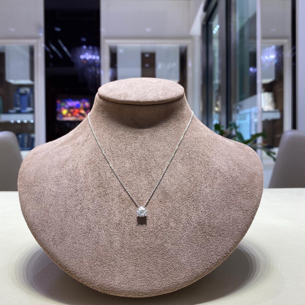  Necklace multistone solitaire diamonds 0,25 ct Mirco Visconti - MIRCO VISCONTI