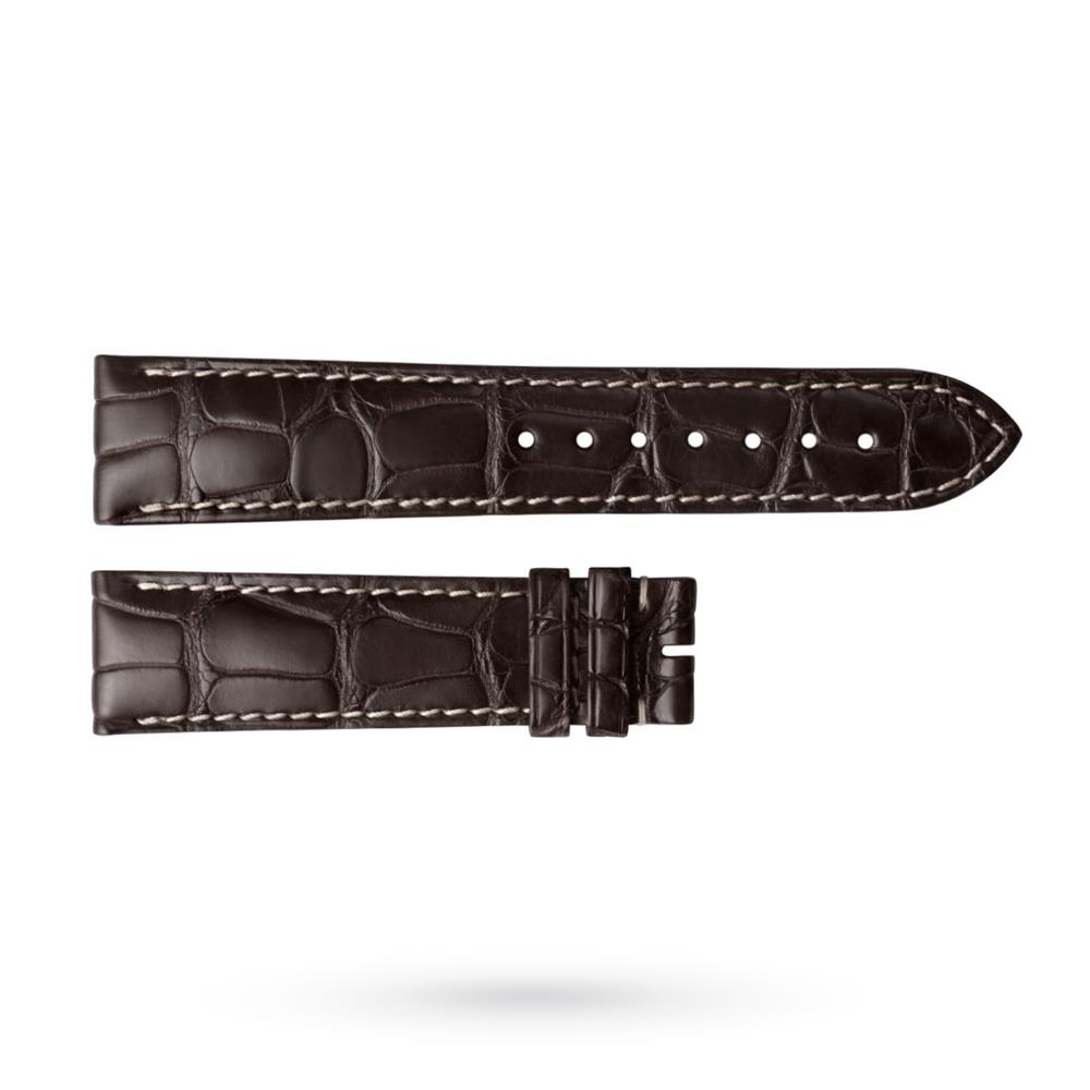 Cinturino originale Longines alligatore bruno 21-18 mm - LONGINES