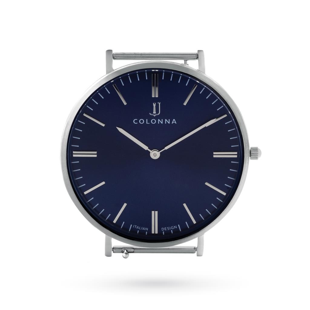 Cassa orologio Colonna ultrapiatto quadrante blu 41 mm - COLONNA