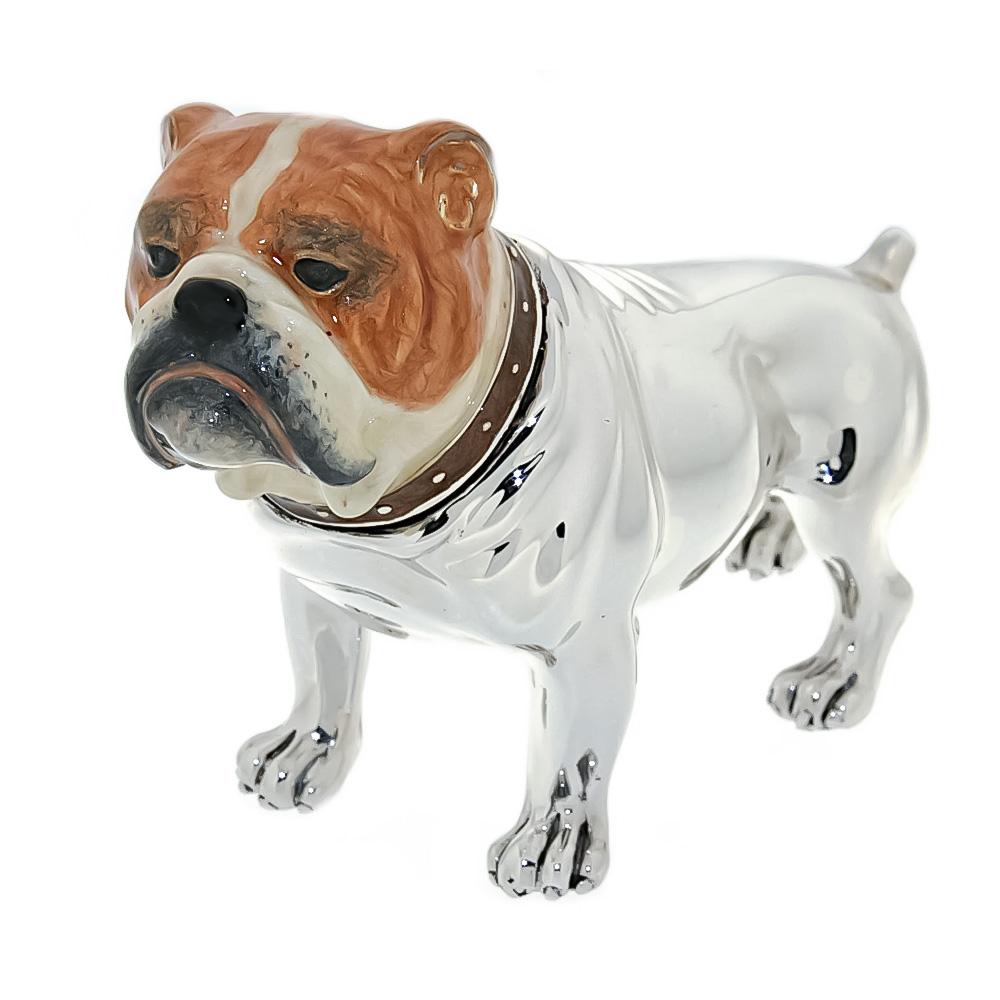  Bulldog gigante testa smaltata soprammobile ST150 - SATURNO