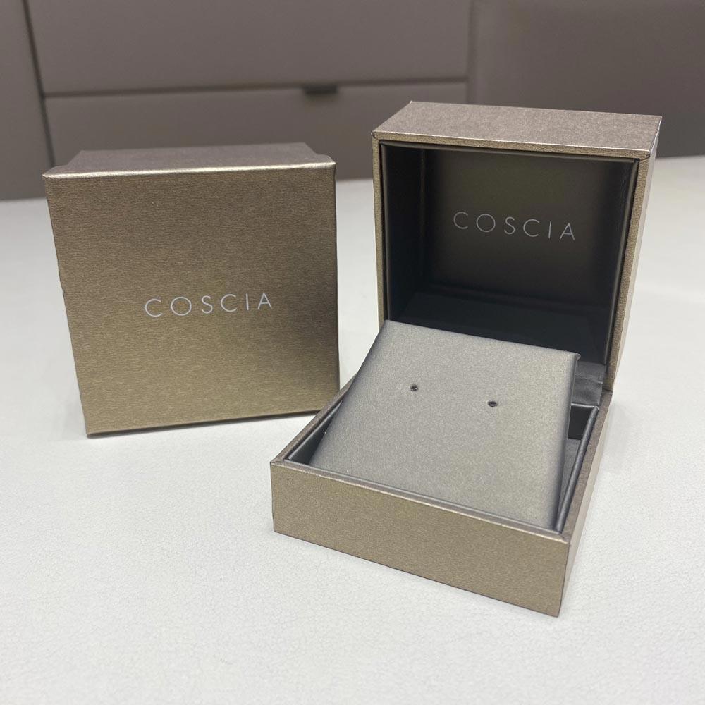  Orecchini con corallo rosso mediterraneo Ø 6,00 mm - COSCIA