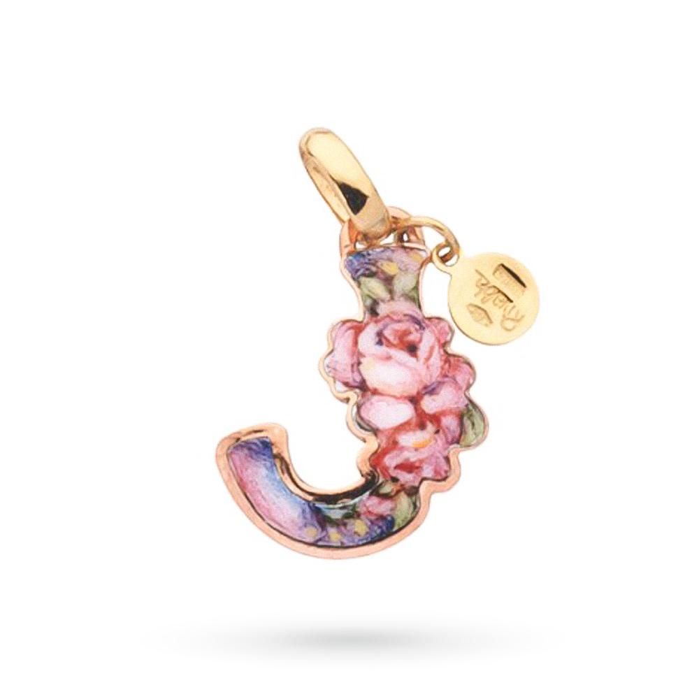 Ciondolo Iniziale J Gabriella Rivalta Roselline - GABRIELLA RIVALTA