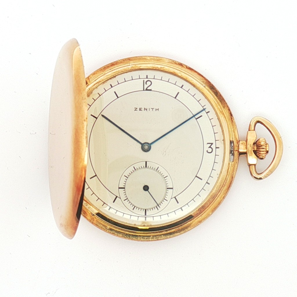 Zenith Oro giallo 14kt Manuale Silver 46 mm - ZENITH