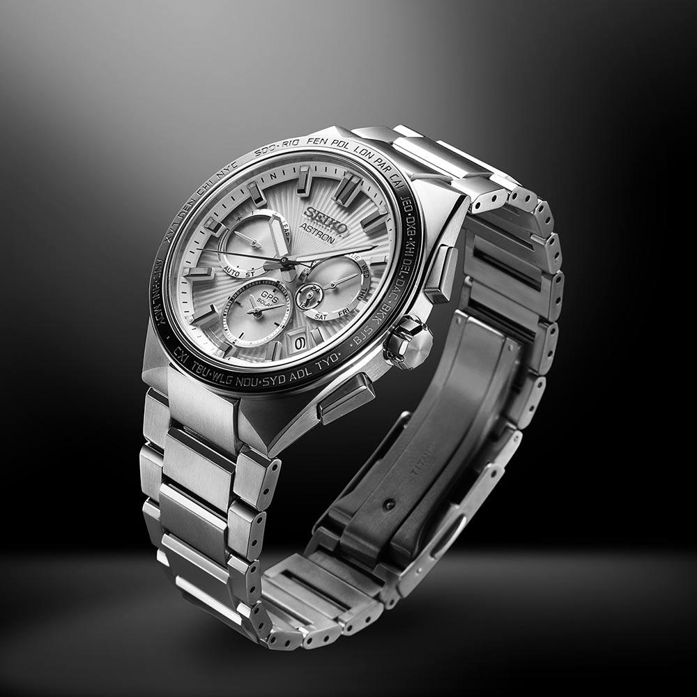  Seiko Astron SSH117J1 GPS Solar DuAl Time 43,1 mm - SEIKO