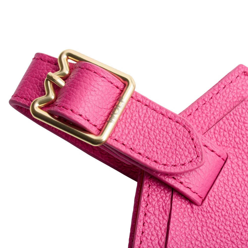  Wolf Luggage Tag - Pink - WOLF