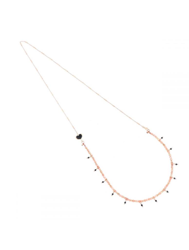 Rhodochrosite spinel choker Maman et Sophie GCISF2ROSP - MAMAN ET SOPHIE