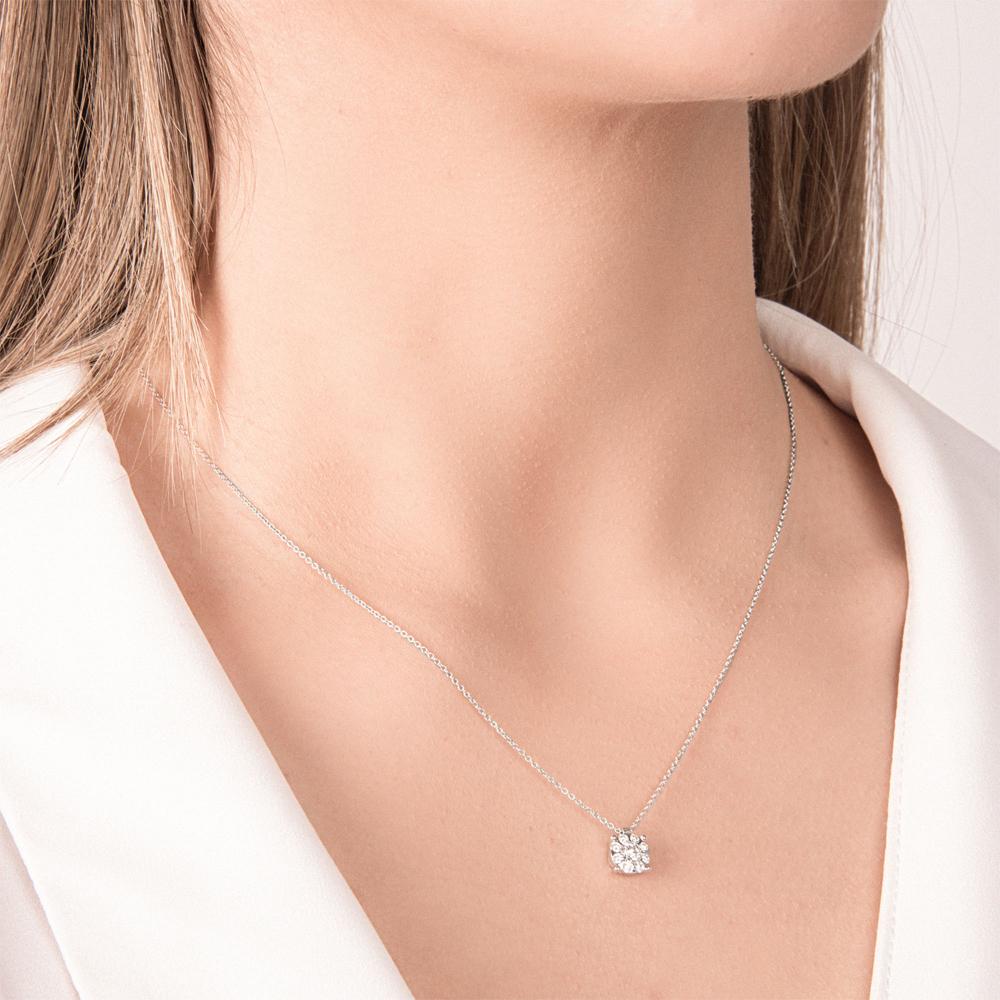  Necklace multistone solitaire diamonds 0,47ct Mirco Visconti - MIRCO VISCONTI