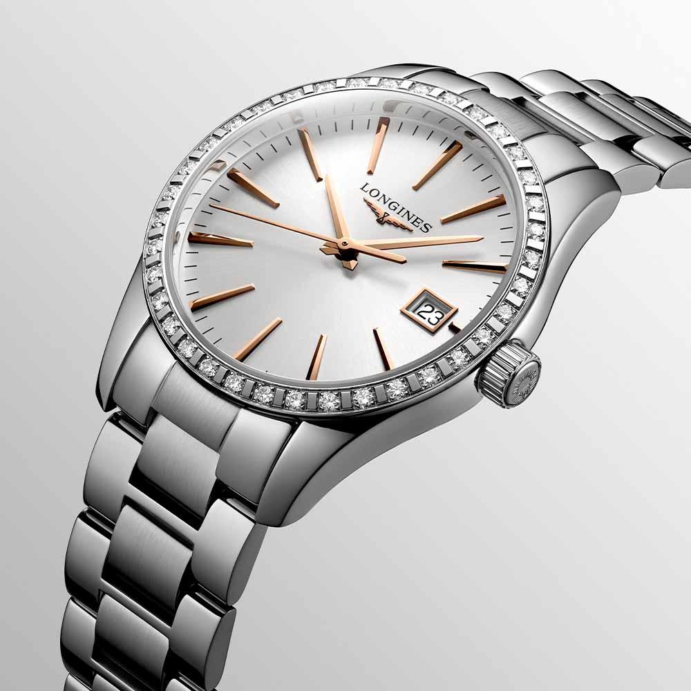  Longines Conquest Classic L2.386.0.72.6 Quartz 34.00 mm - LONGINES
