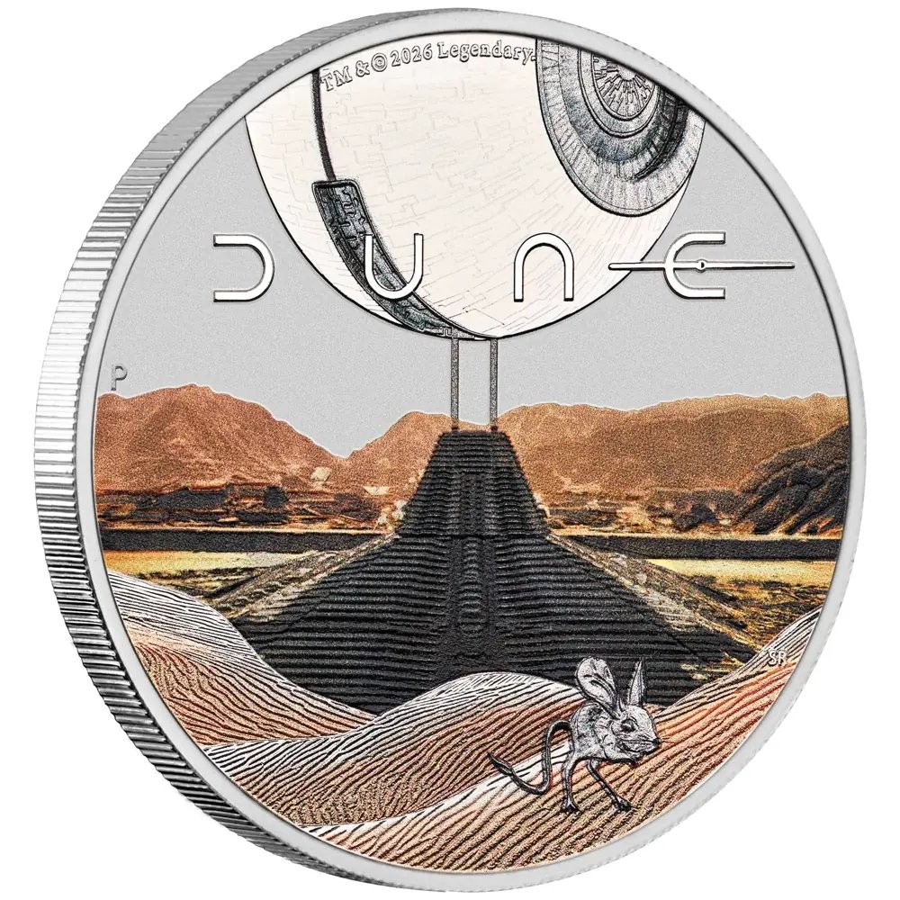 Dune, 1 Oz Silver Coin - THE PERTH MINT