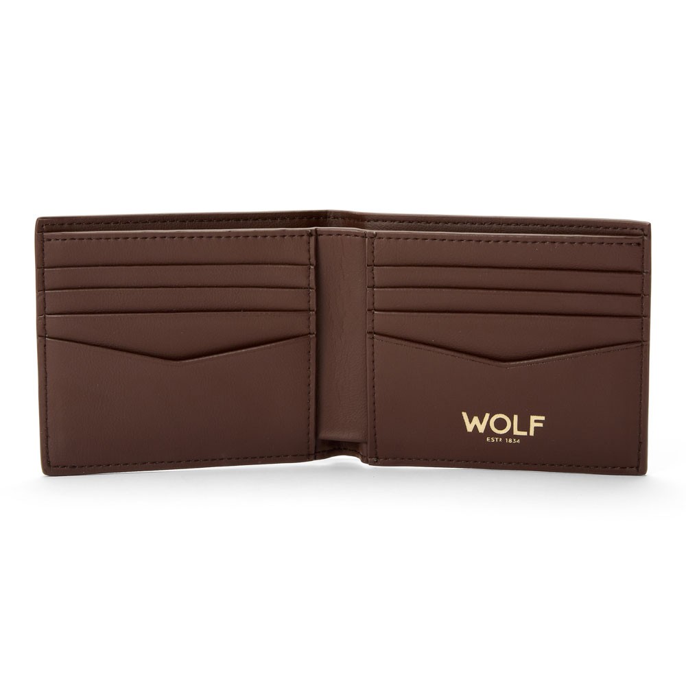  Wolf Billfold Wallet - Brown - WOLF