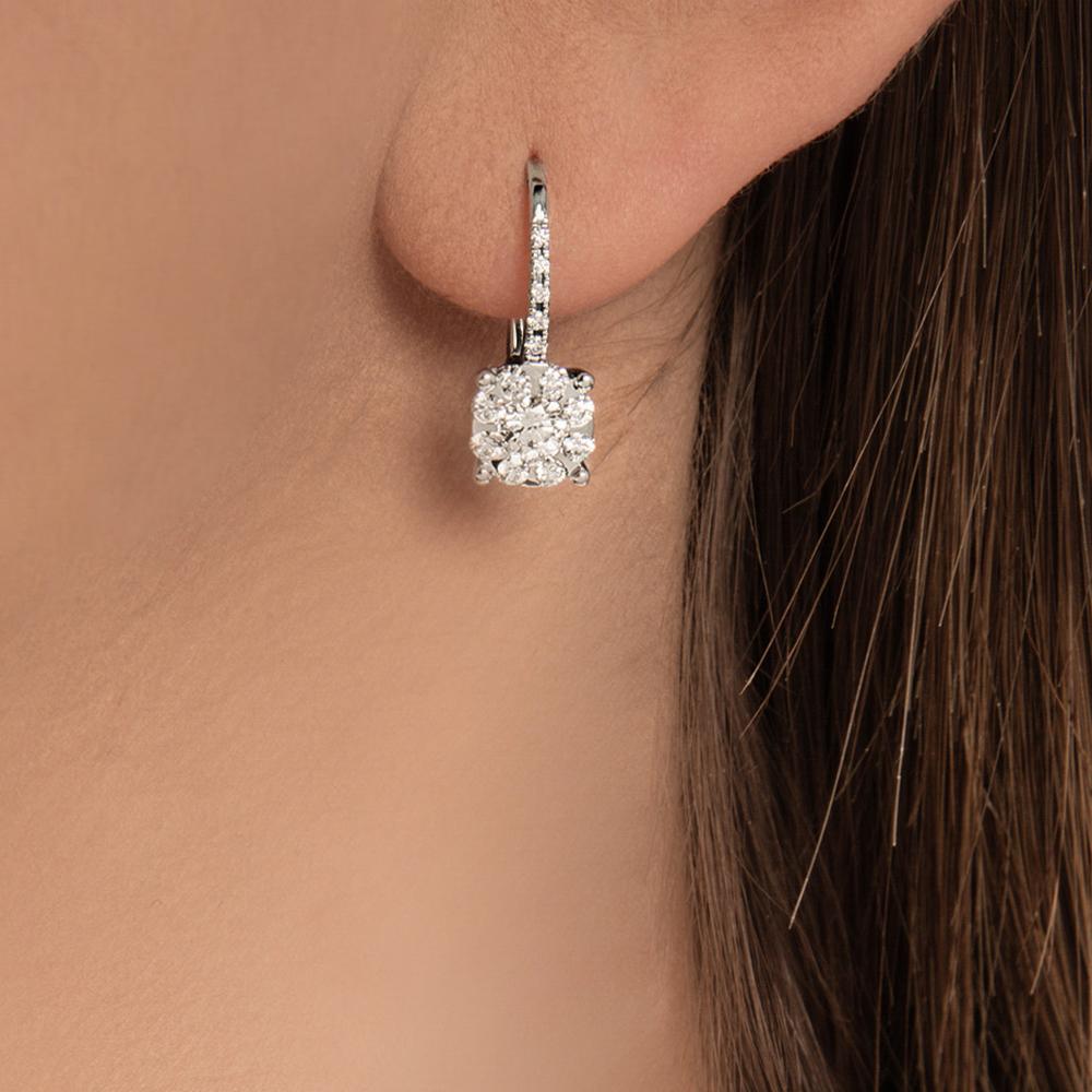  White gold earring with diamonds ~0.86ct by Mirco Visconti - MIRCO VISCONTI