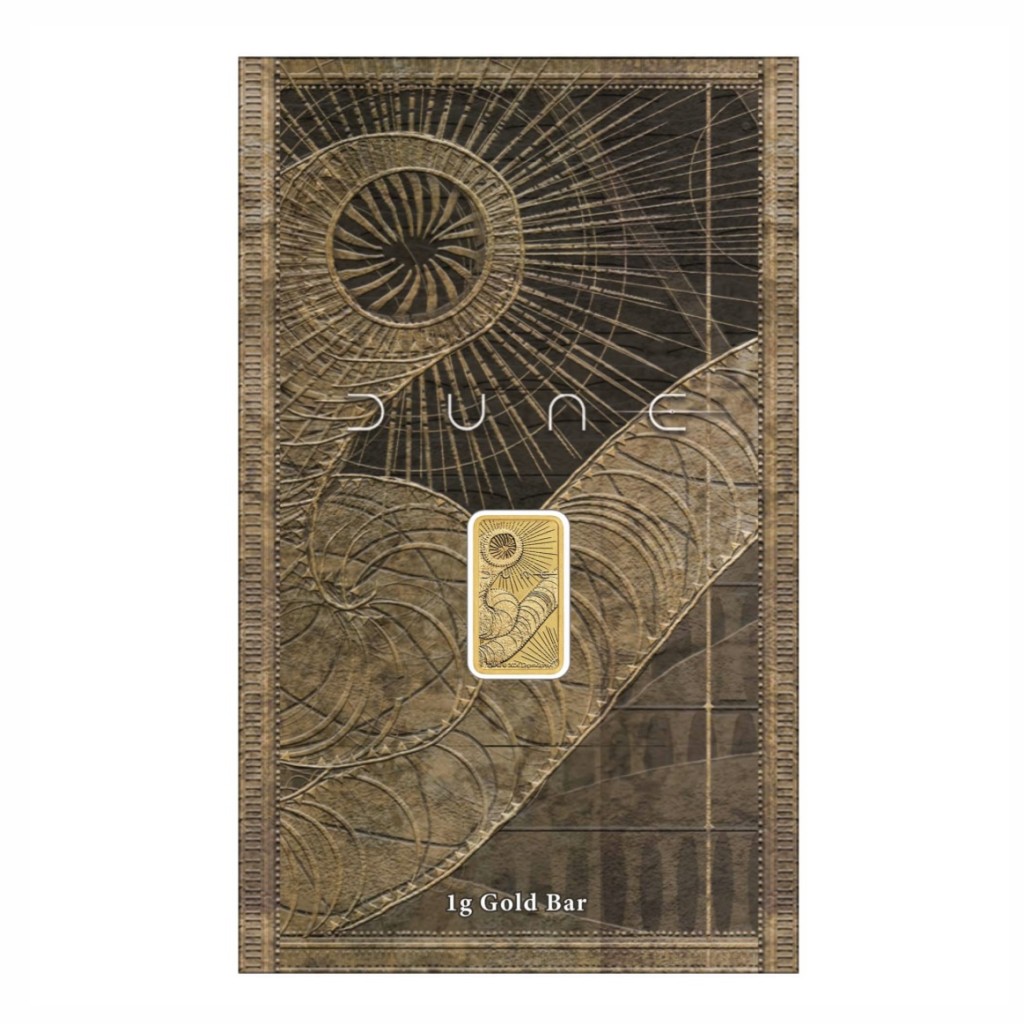 1g Dune Gold Bar - THE PERTH MINT