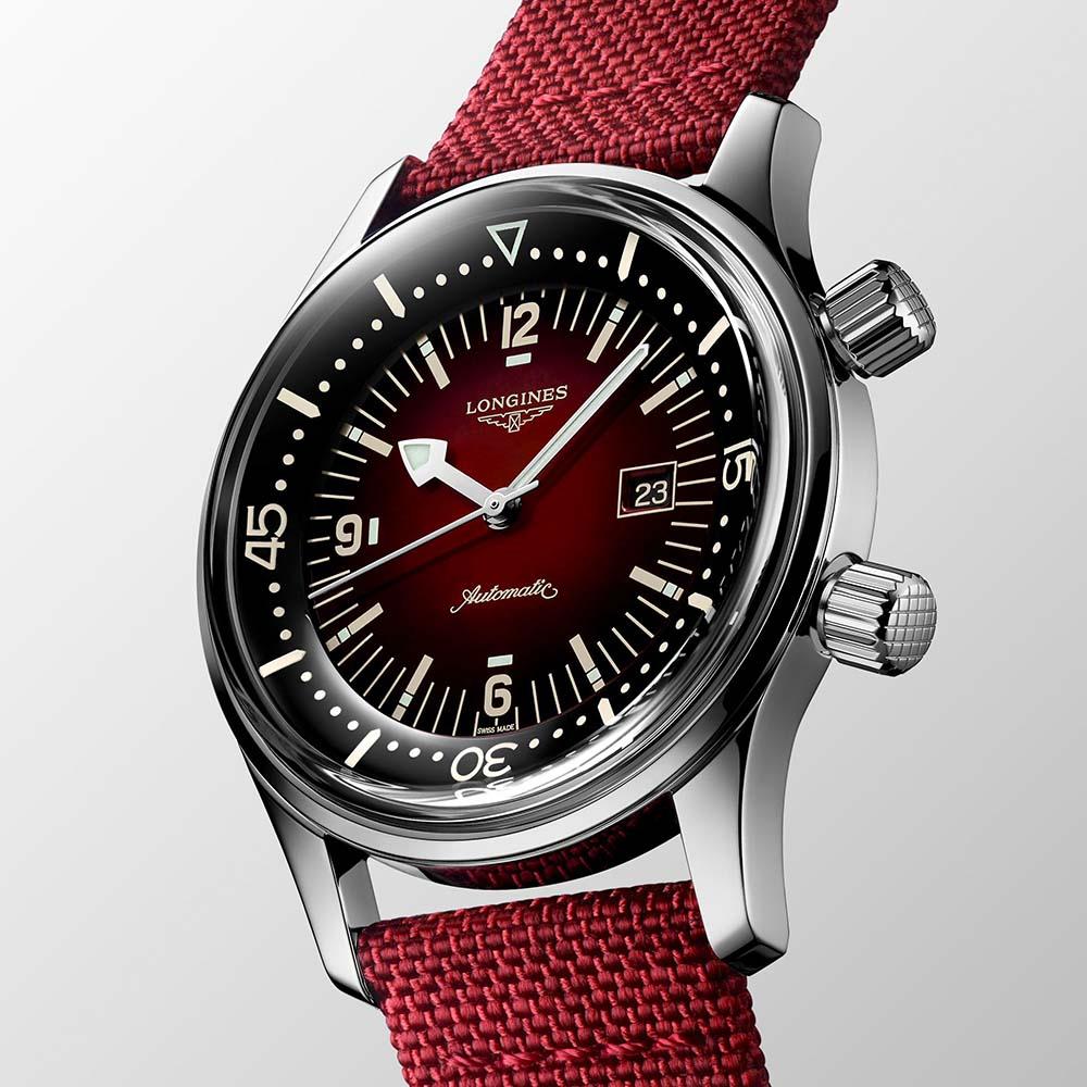  Longines Legend Diver L3.374.4.40.2 Automatico 36 mm - LONGINES