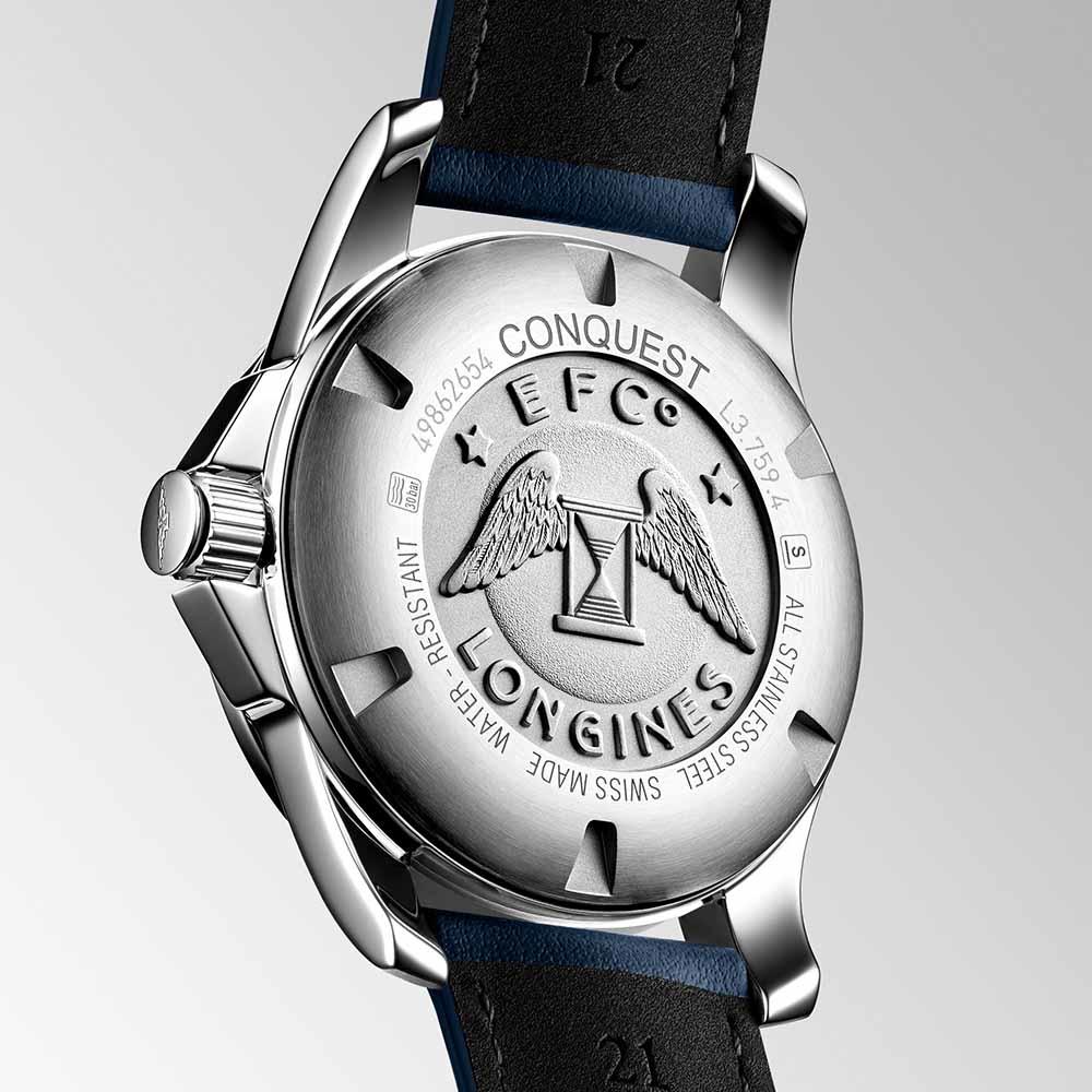  Longines Conquest L3.759.4.96.0 Al Quarzo 41 mm - LONGINES