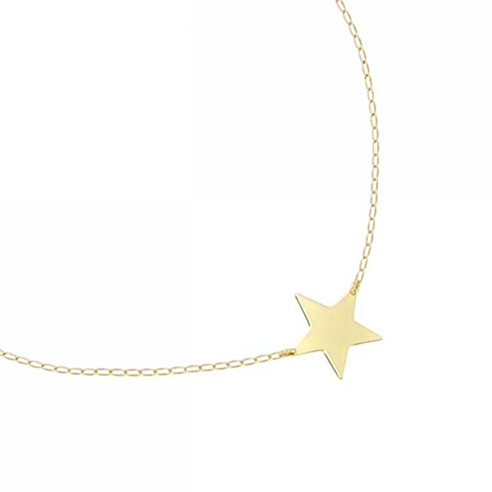  Collana girocollo con stella media dorata GC00315GI - MAMAN ET SOPHIE