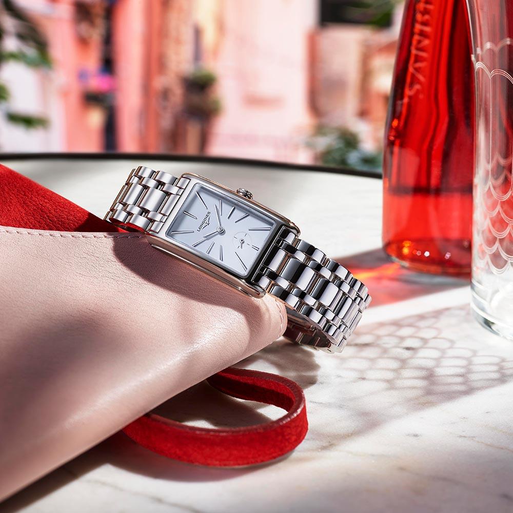  Longines Dolcevita L5.512.4.11.6 Al Quarzo 23.30 x 37 mm - LONGINES