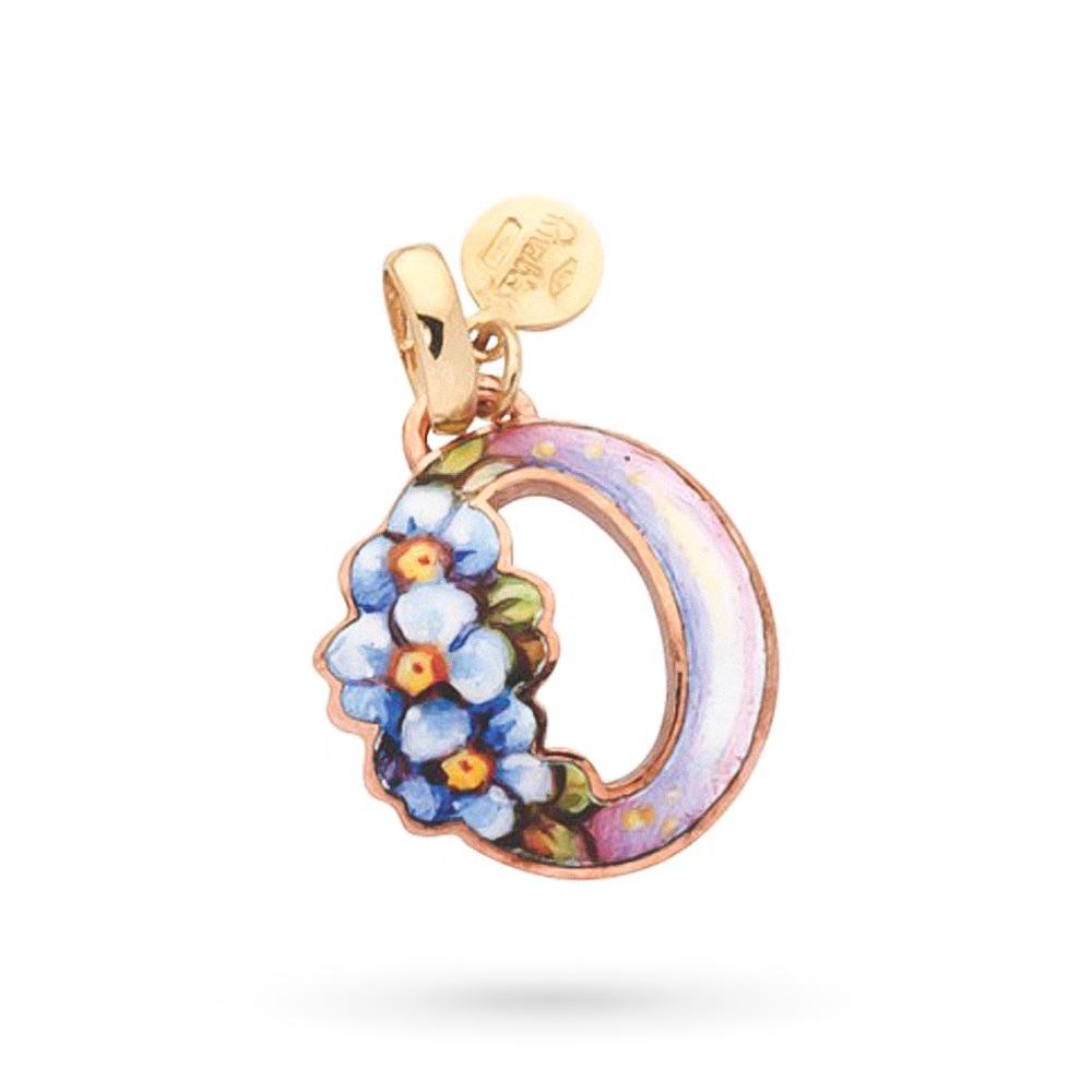 Ciondolo Iniziale O Gabriella Rivalta Non ti scordar di me - GABRIELLA RIVALTA