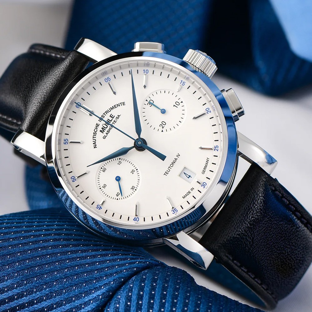  Muhle Glashutte Teutonia IV Chronograph M1-44-35-LB 39,0 mm - MUHLE-GLASHUTTE