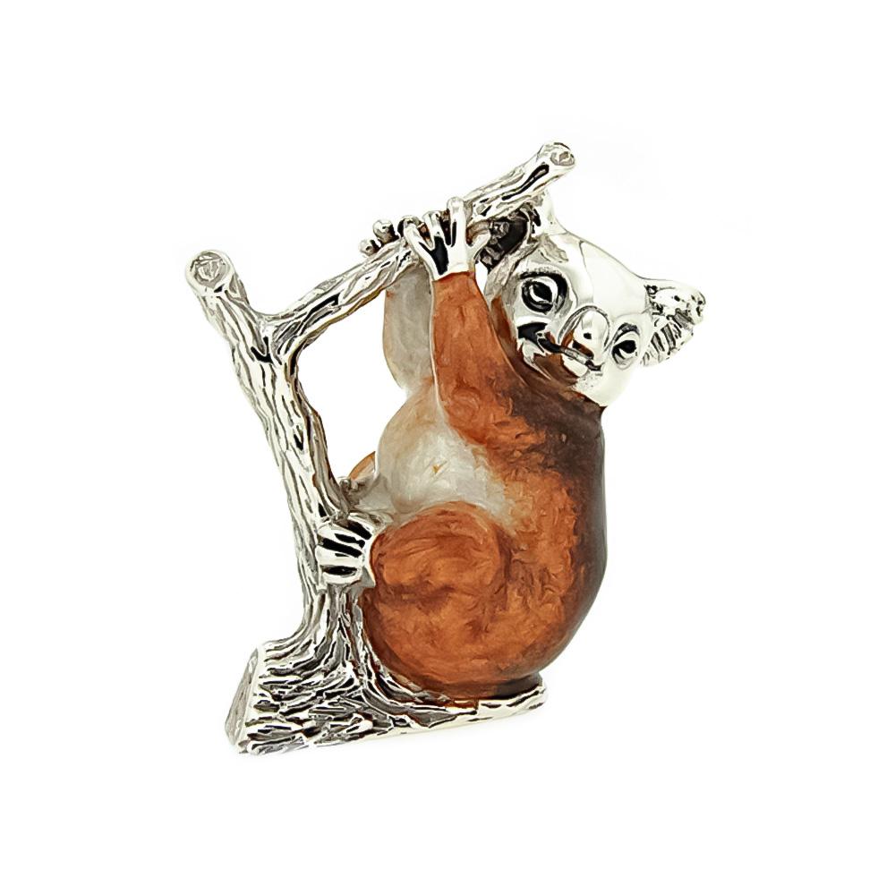  Koala su ramo smaltato soprammobile ST148 - SATURNO