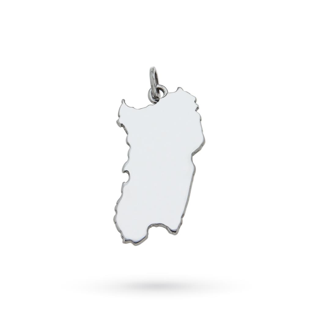 Ciondolo regione Sardegna in argento 925 - CICALA