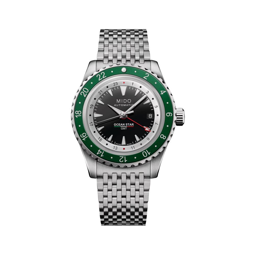 Orologio Mido in acciaio con quadrante verde
