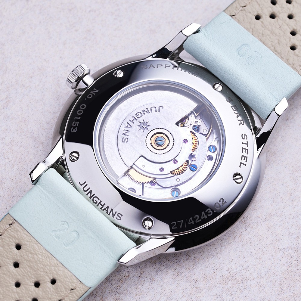  Junghans Meister Automatic 27-4243.02 Bambù verde 43,3 mm - JUNGHANS