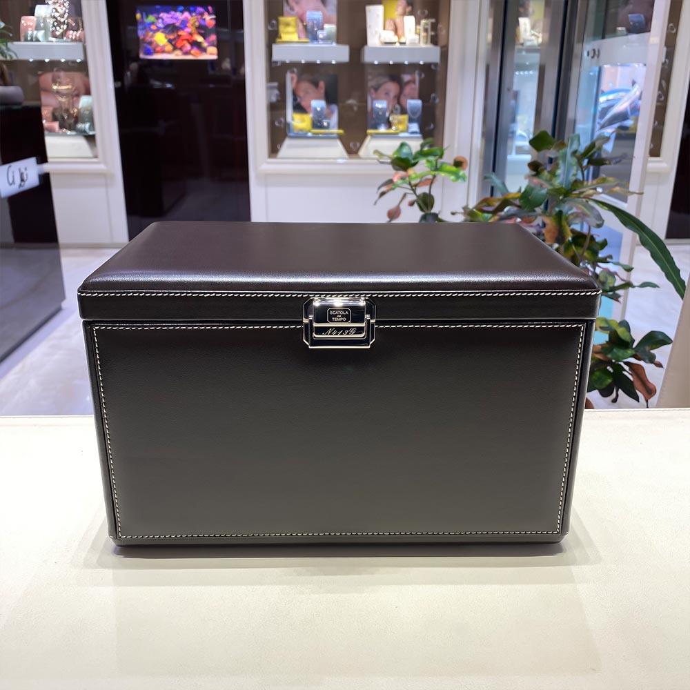  Watch box 7 watch stations 3 automatic rotors - SCATOLA DEL TEMPO
