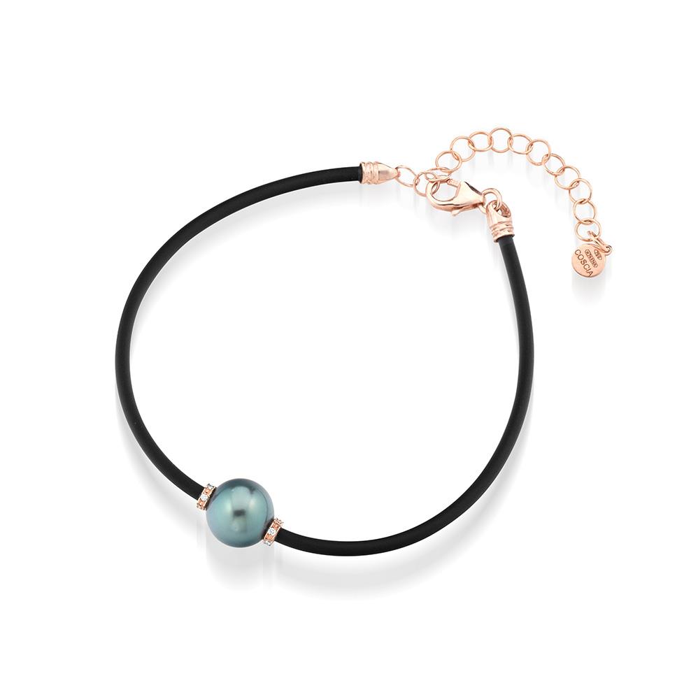 LOLIAS Bracciale Perle Donna In Acciaio Inox | Cuore E Perle, Oro/Argento, Regalo Con Biglietto