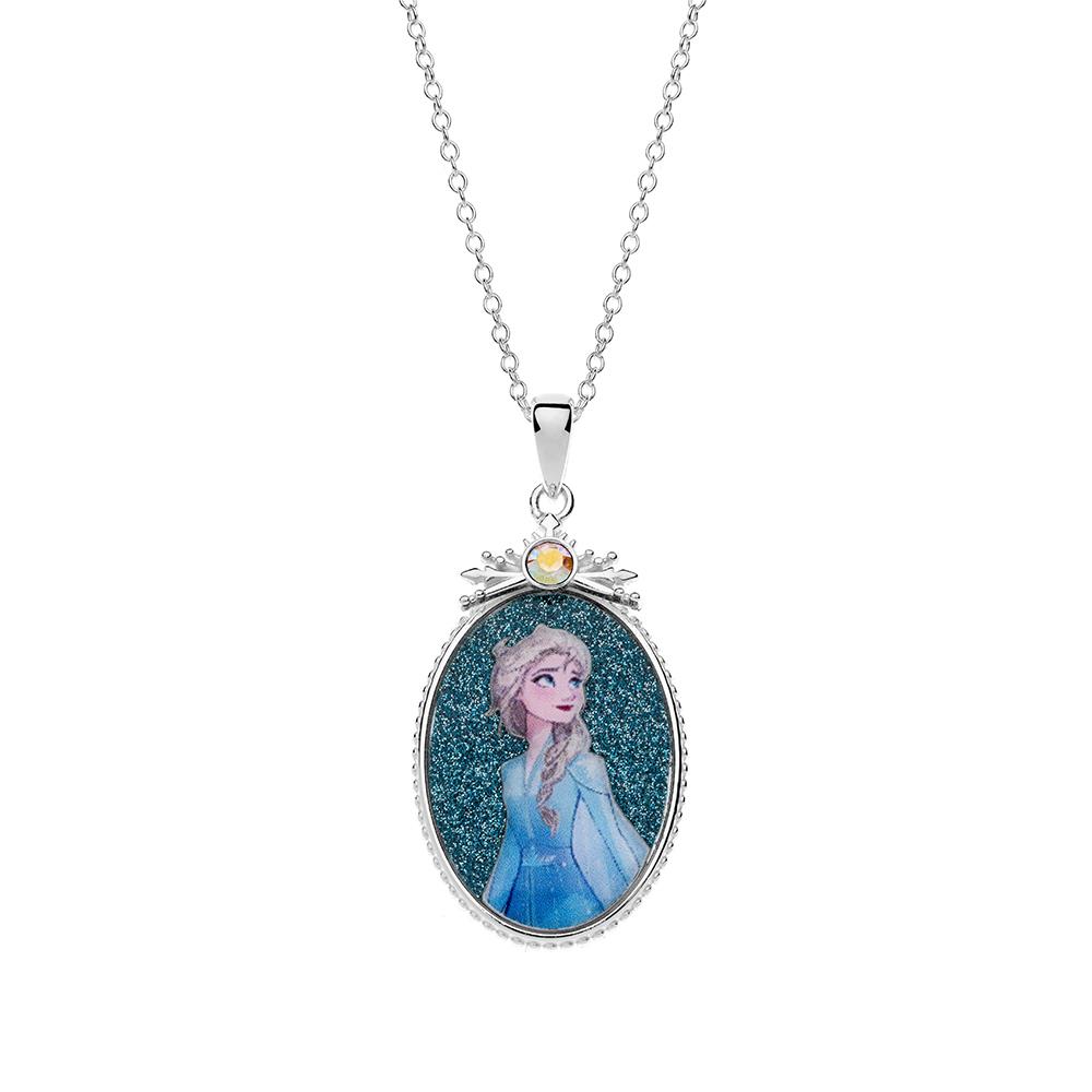 Collana per bambini Disney Frozen Argento 925 Zircone colorato - DISNEY