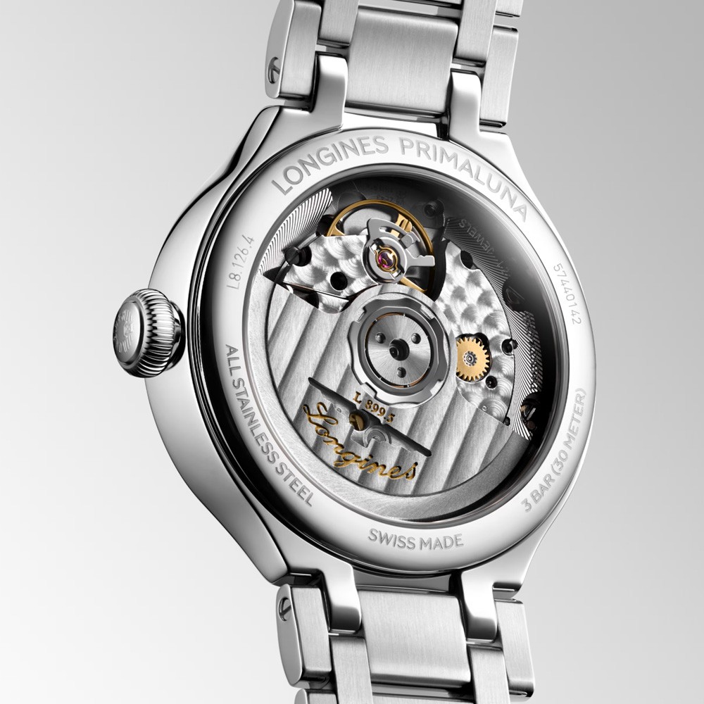  Longines PrimaLuna Moonphase L8.126.4.87.6 Automatico 34 mm - LONGINES