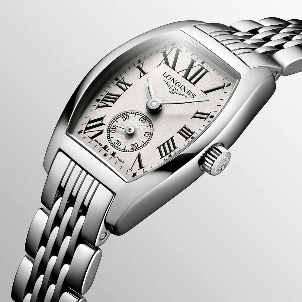  Longines Evidenza L2.175.4.71.6 Al Quarzo 19.60 x 23.30 mm - LONGINES