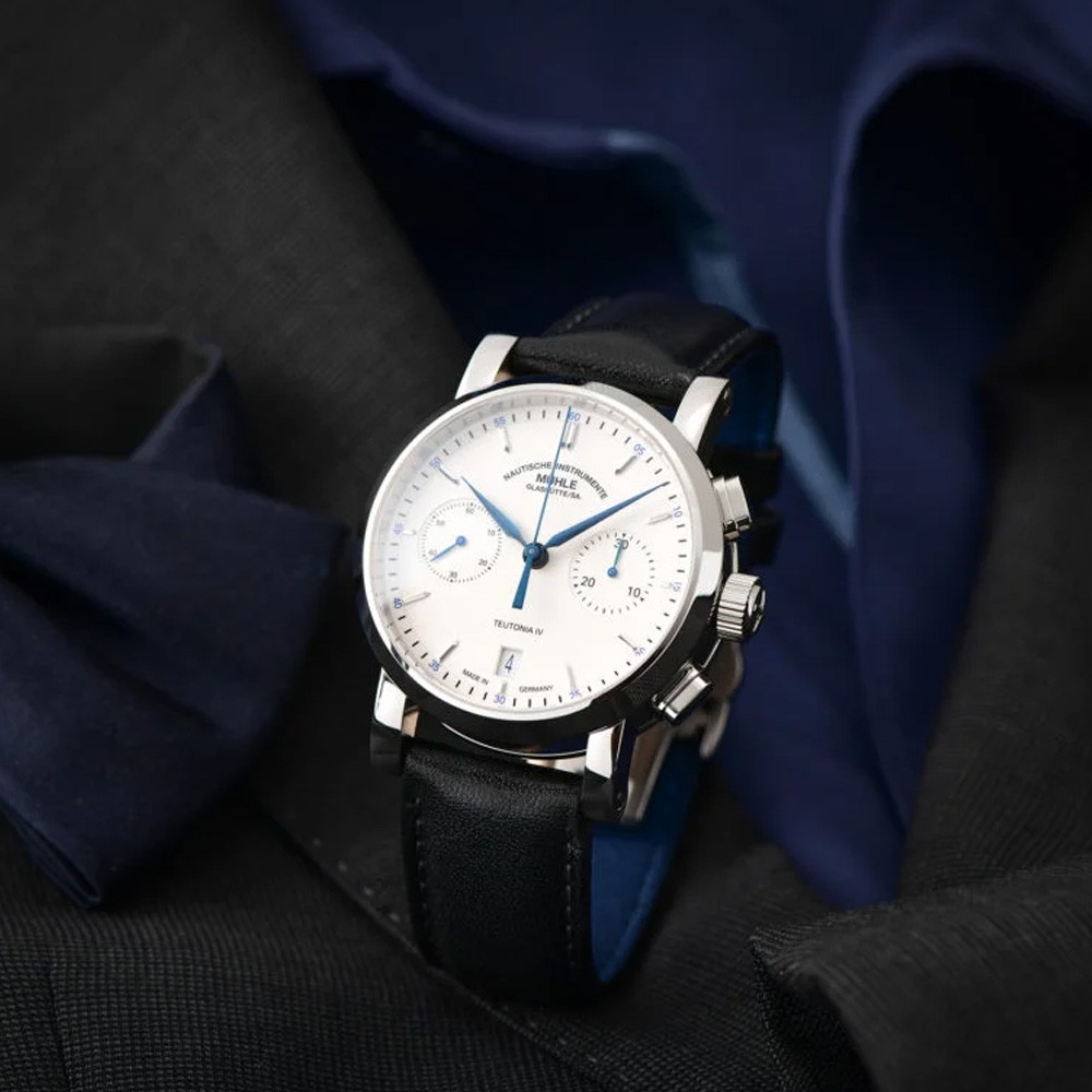  Muhle Glashutte Teutonia IV Chronograph M1-44-35-LB 39,0 mm - MUHLE-GLASHUTTE