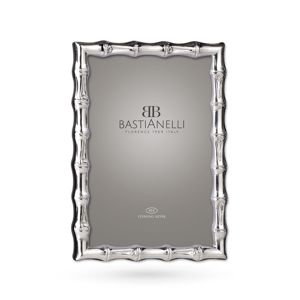 Photo frame in 925 silver bamboo 13x18 cm - BASTIANELLI