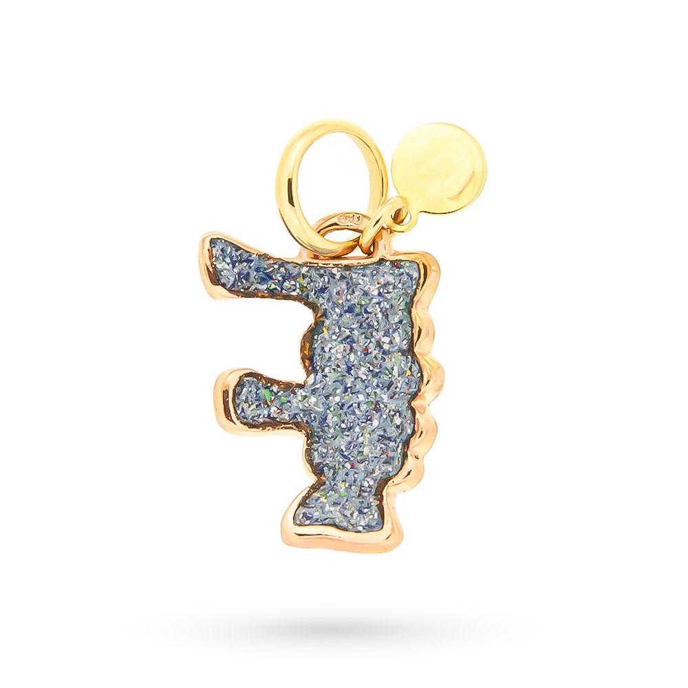 Ciondolo Iniziale F Gabriella Rivalta Violette - GABRIELLA RIVALTA