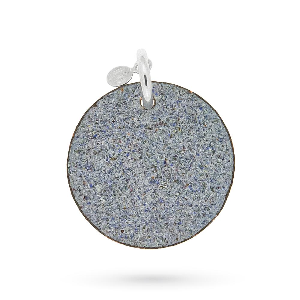 925 sterling silver and copper Gabriella Rivalta pendant Sun - GABRIELLA RIVALTA