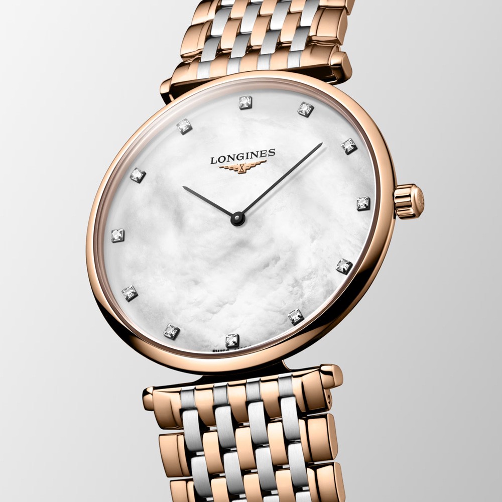  Longines La Grande Classique L4.866.1.97.7 Al Quarzo 38 mm - LONGINES