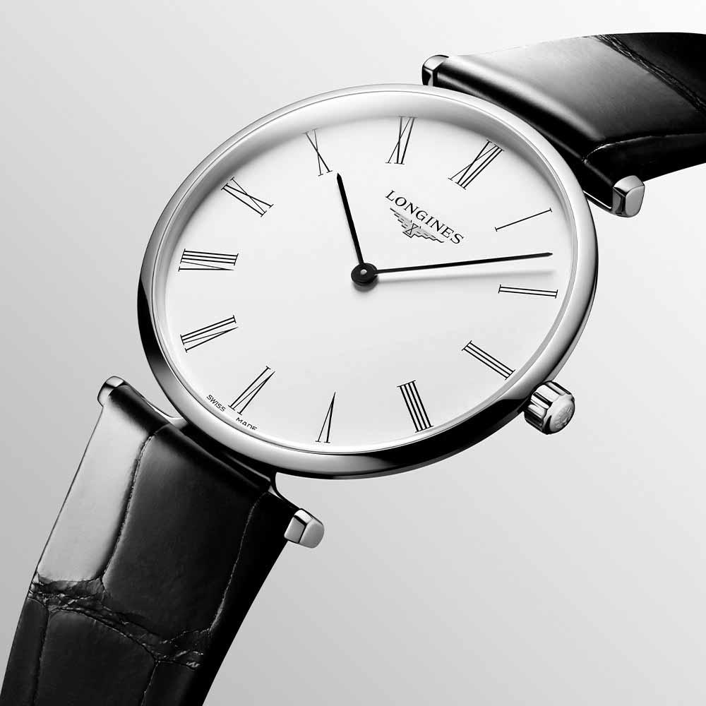  Longines La Grande Classique L4.866.4.11.2 Al Quarzo 38 mm - LONGINES