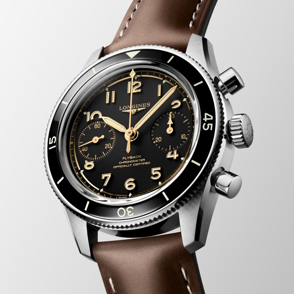  Longines Spirit Pilot Flyback L3.721.4.53.2 Automatic 39,50 mm - LONGINES