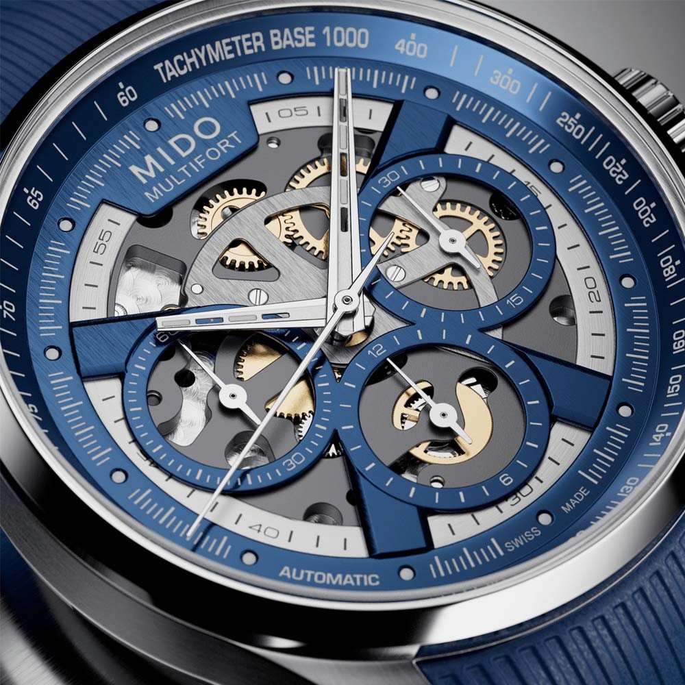  Mido Multifort Skeleton Chronograph M038.662.17.040.00 - MIDO