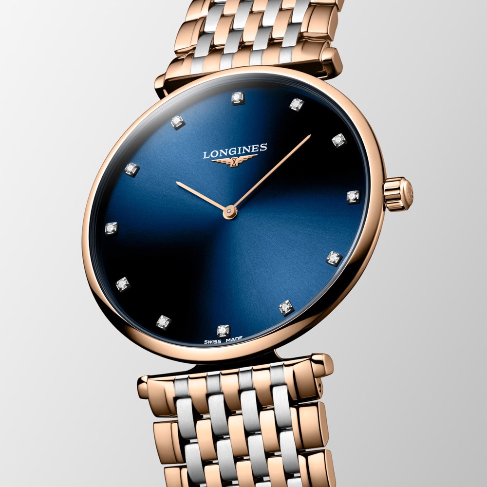  Longines La Grande Classique L4.866.1.98.7 Al Quarzo 38 mm - LONGINES