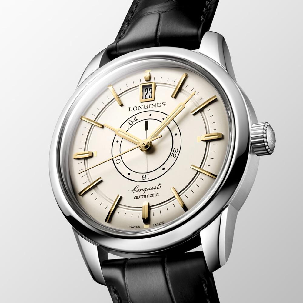  Longines Conquest Heritage Central Power Reserve L1.648.4.78.2 Automatic 38.00 mm - LONGINES