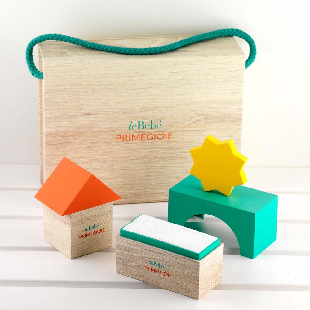  9kt yellow gold earrings leBebe PMG170 rabbit star - LE BEBE