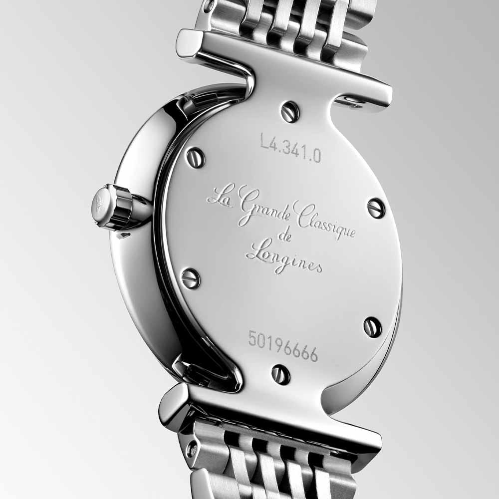  Longines La Grande Classique L4.341.0.97.6 Al Quarzo 24 mm - LONGINES