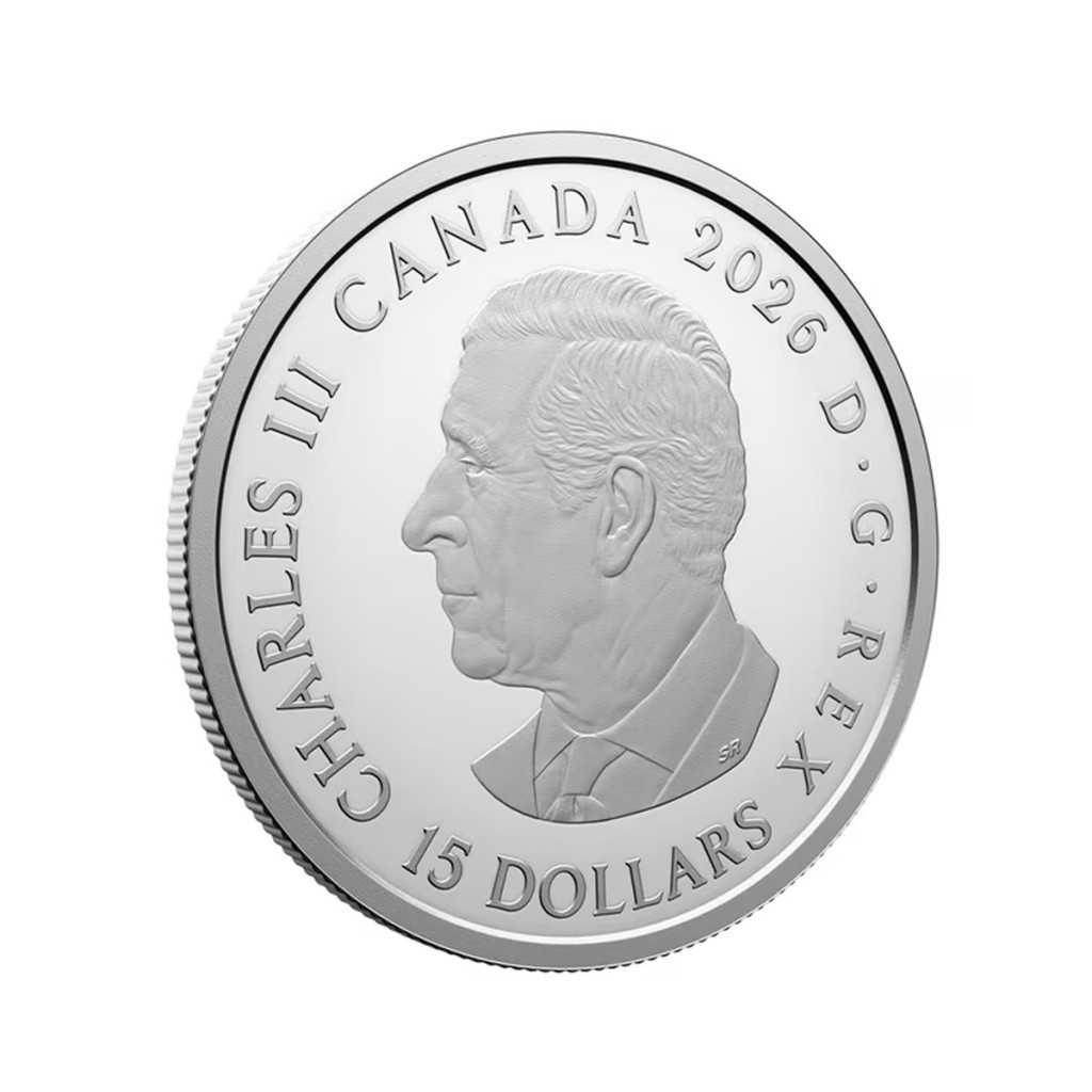  Clan Animals: Sandhill Crane &ndash; &frac34; oz. Fine Silver Coin - ROYAL CANADIAN MINT