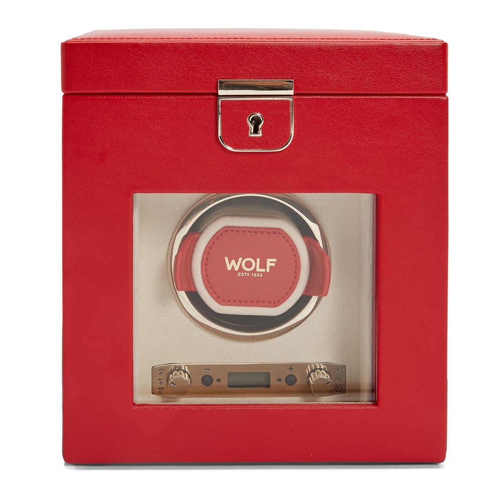  Rotore singolo per orologi con contenitore - Rosso - WOLF