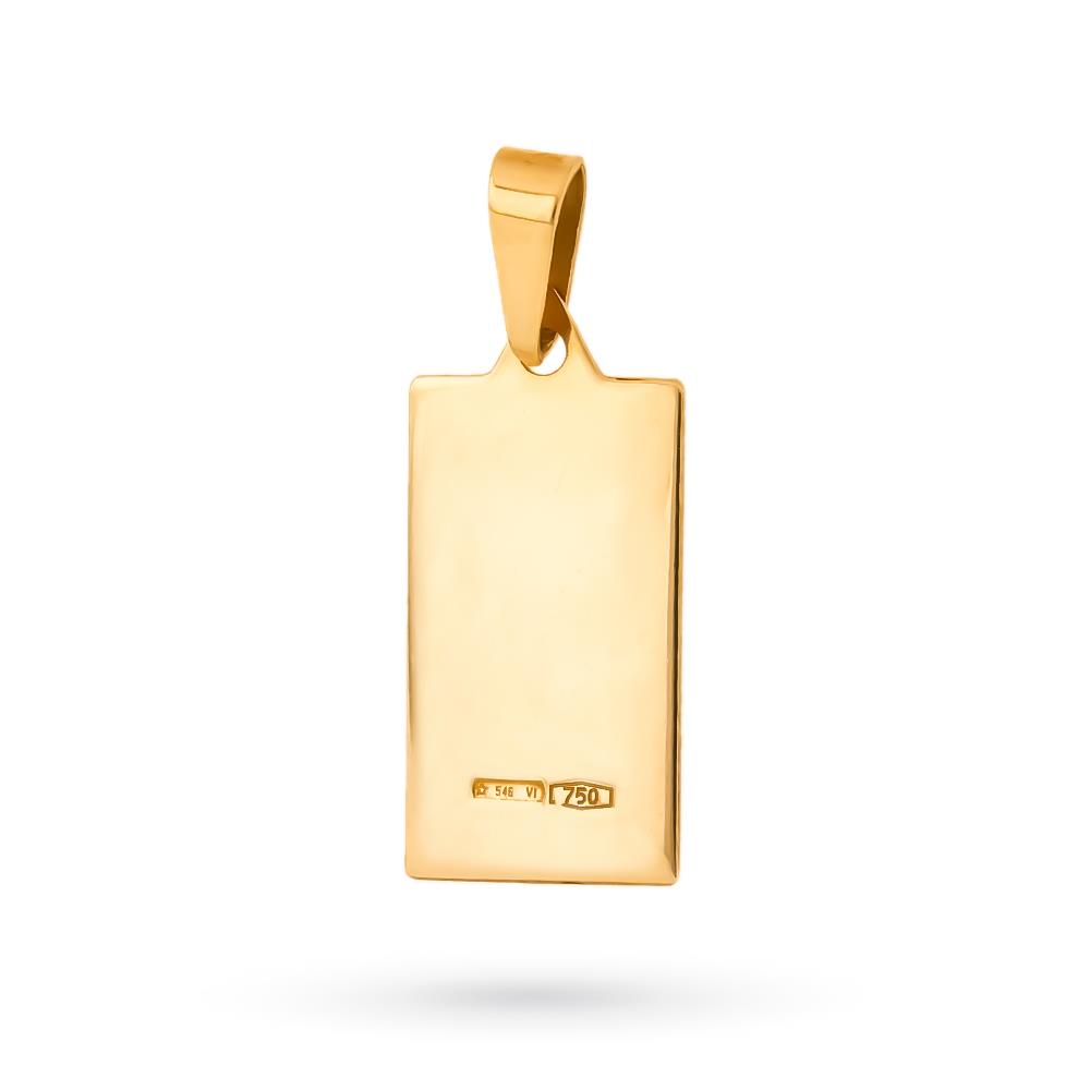  Ciondolo Toro segno zodiacale oro giallo 18kt - LUSSO ITALIANO